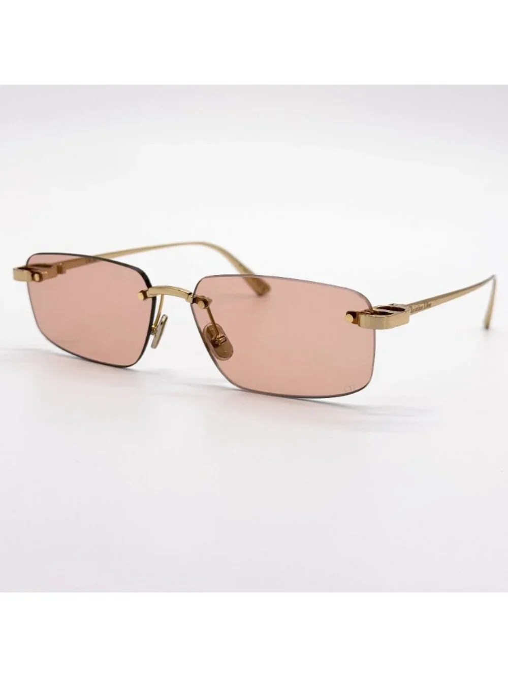 NEW DIOR SUNGLASSES CDIOR S4U B0L0 GOLD WOMEN EYEWEAR DIOR - Picture 3 of 12